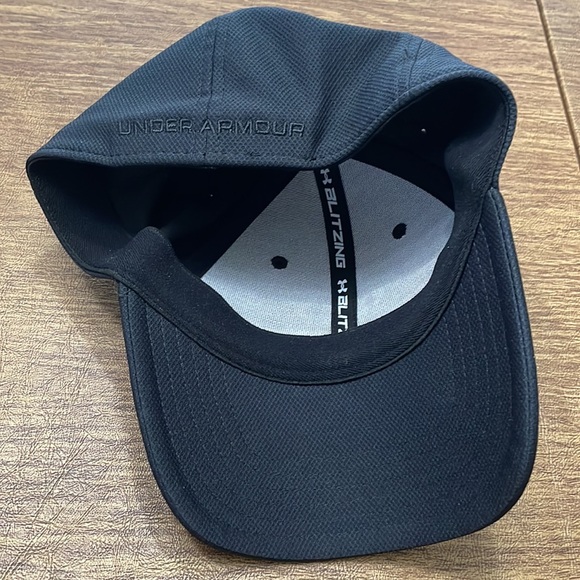 Two under armor fitted hats. Both M/L and NWT: - Picture 7 of 7